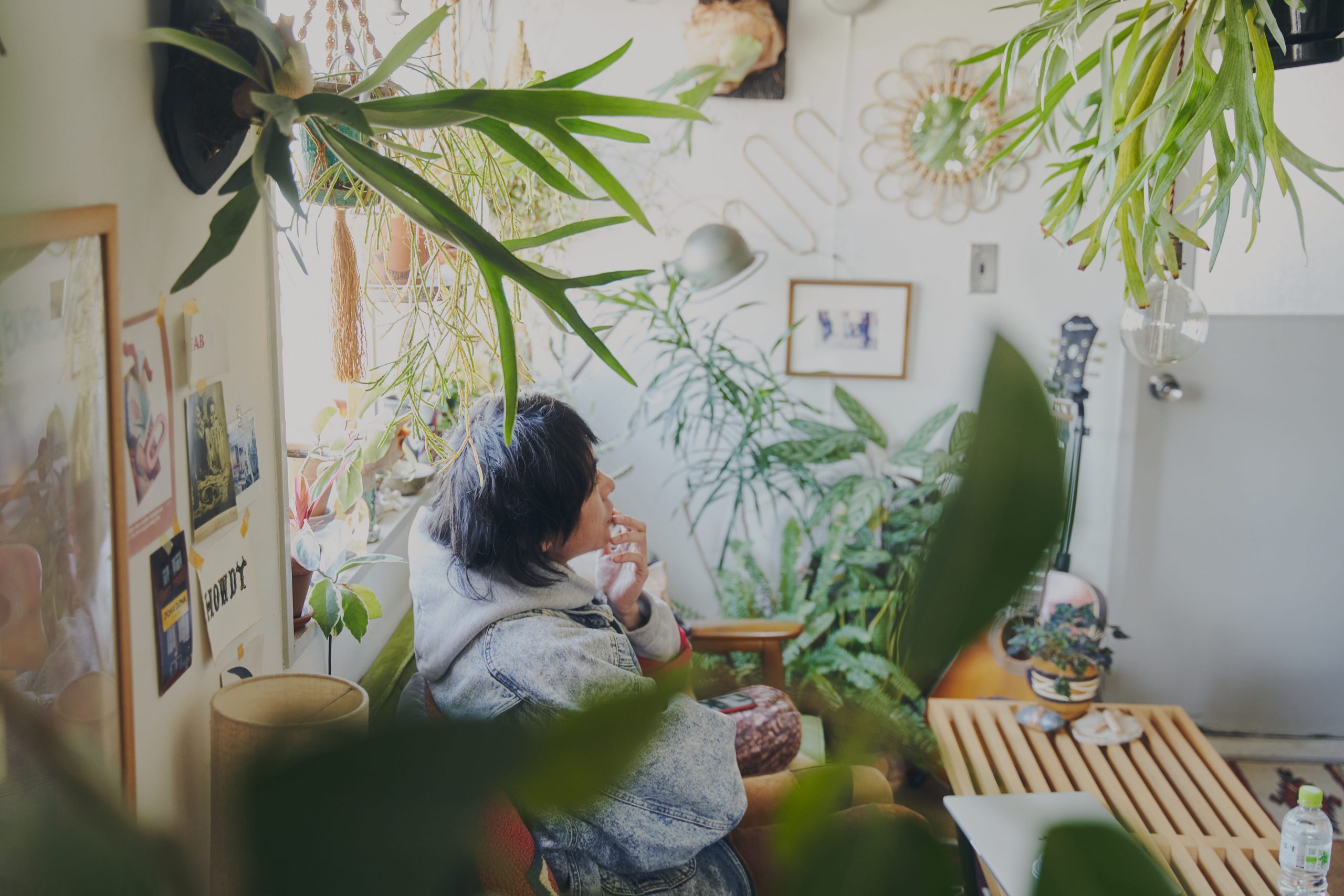 「植物は、究極のインテリア」。100種類もの緑を楽しむ1DKの部屋づくり